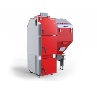 Cazan pe combustibil solid cu incarcare automata DEFRO KOMFORT EKO LUX 25 kW