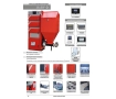 Cazan pe combustibil solid cu incarcare automata STALMARK DUO PID 21 kW