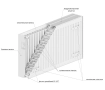 Radiator panel din otel DD PREMIUM TIP 33 300x2000