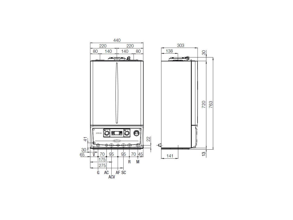 Cazan pe gaz in condensare IMMERGAS Victrix Exa 24-28 kW