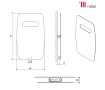 Radiator design din otel Carisa MANCHESTER 1190x470 Black