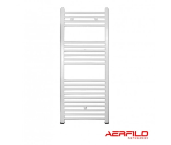 Дизайнерский полотенцесушитель Aerfild Round 450x1000 mm, alb