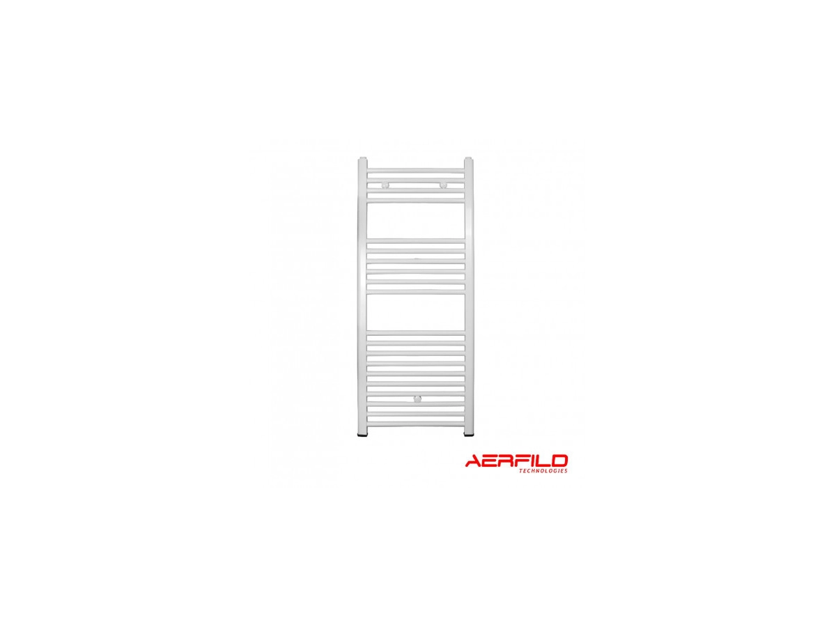 Дизайнерский полотенцесушитель Aerfild Round 450x1000 mm, alb