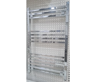 Дизайнерский полотенцесушитель Aerfild Simona 500x800 mm, crom