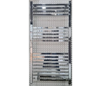 Дизайнерский полотенцесушитель Aerfild Simona 500x1000 mm, crom