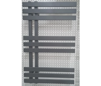Дизайнерский полотенцесушитель Aerfild Elche 500x800 mm, black