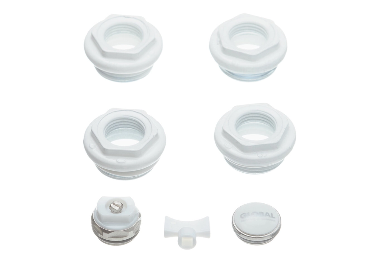 Set radiator aluminiu GLOBAL 1/2 (rad. OSCAR, EKOS PLUS, JUNIOR)