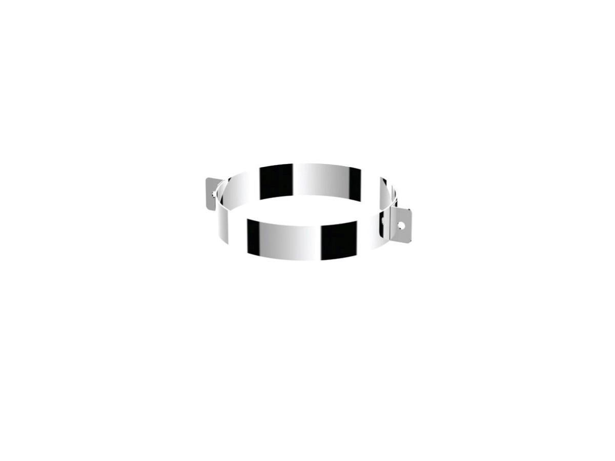 Хомут нержавеющий настенный (2 ушка) SOLINOX d.150 (inox 304)