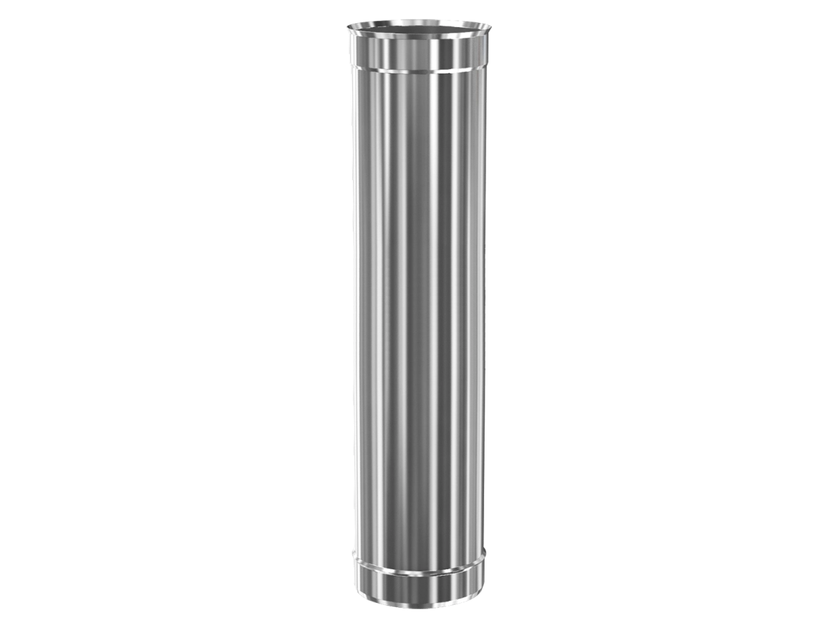Teava L-1000 mm pentru cos de fum CORAX d.100 mm (inox 304)