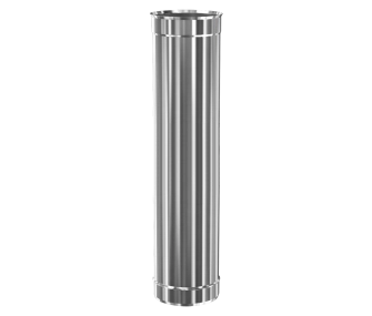 Teava L-1000 mm pentru cos de fum CORAX d.140 mm (inox 304)