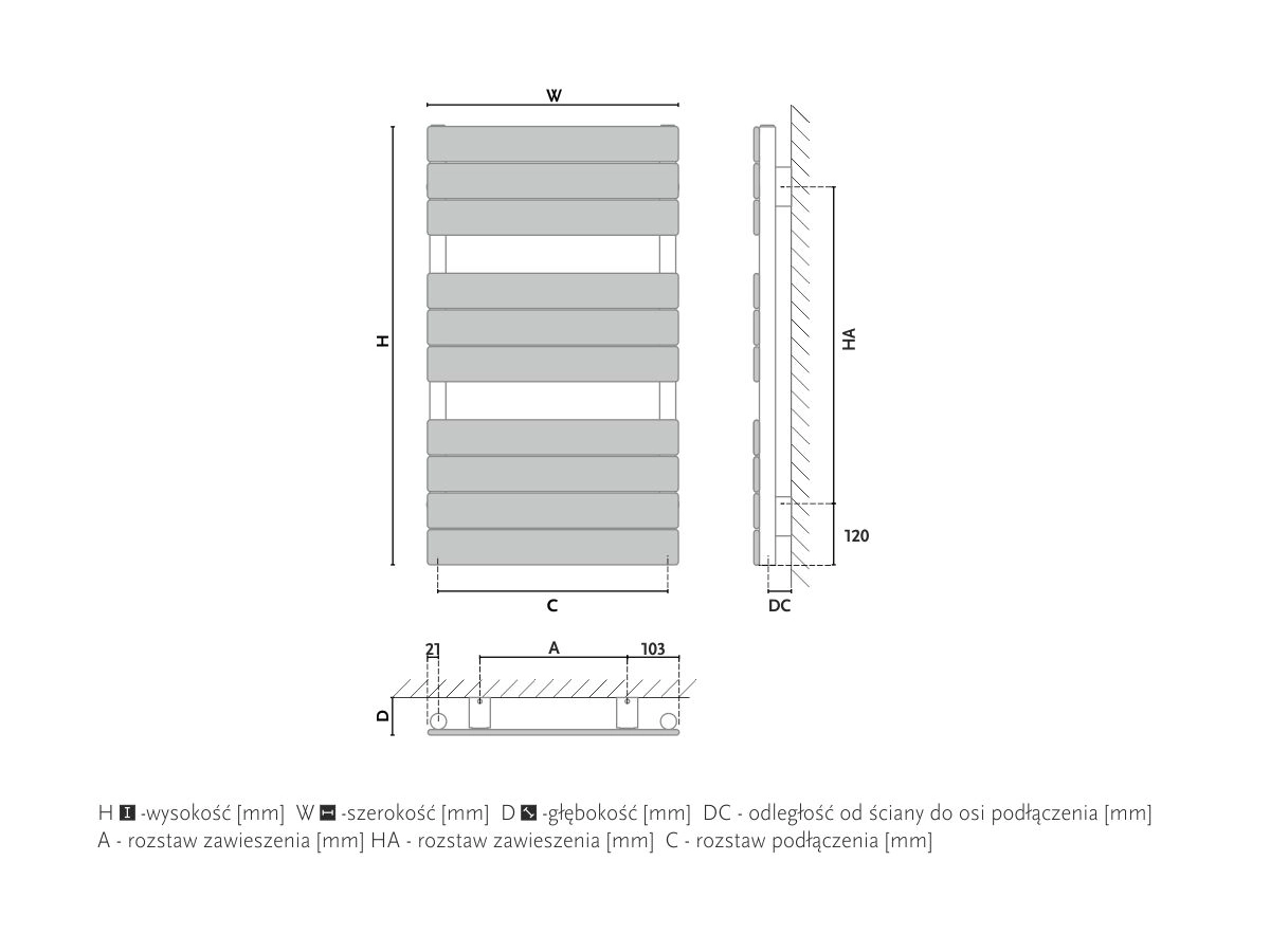 Radiator design GORGIEL ALTUS AVA