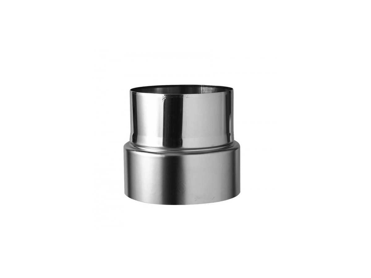 Trecere cos de fum ne izolata CORAX d.120mm (inox 304)