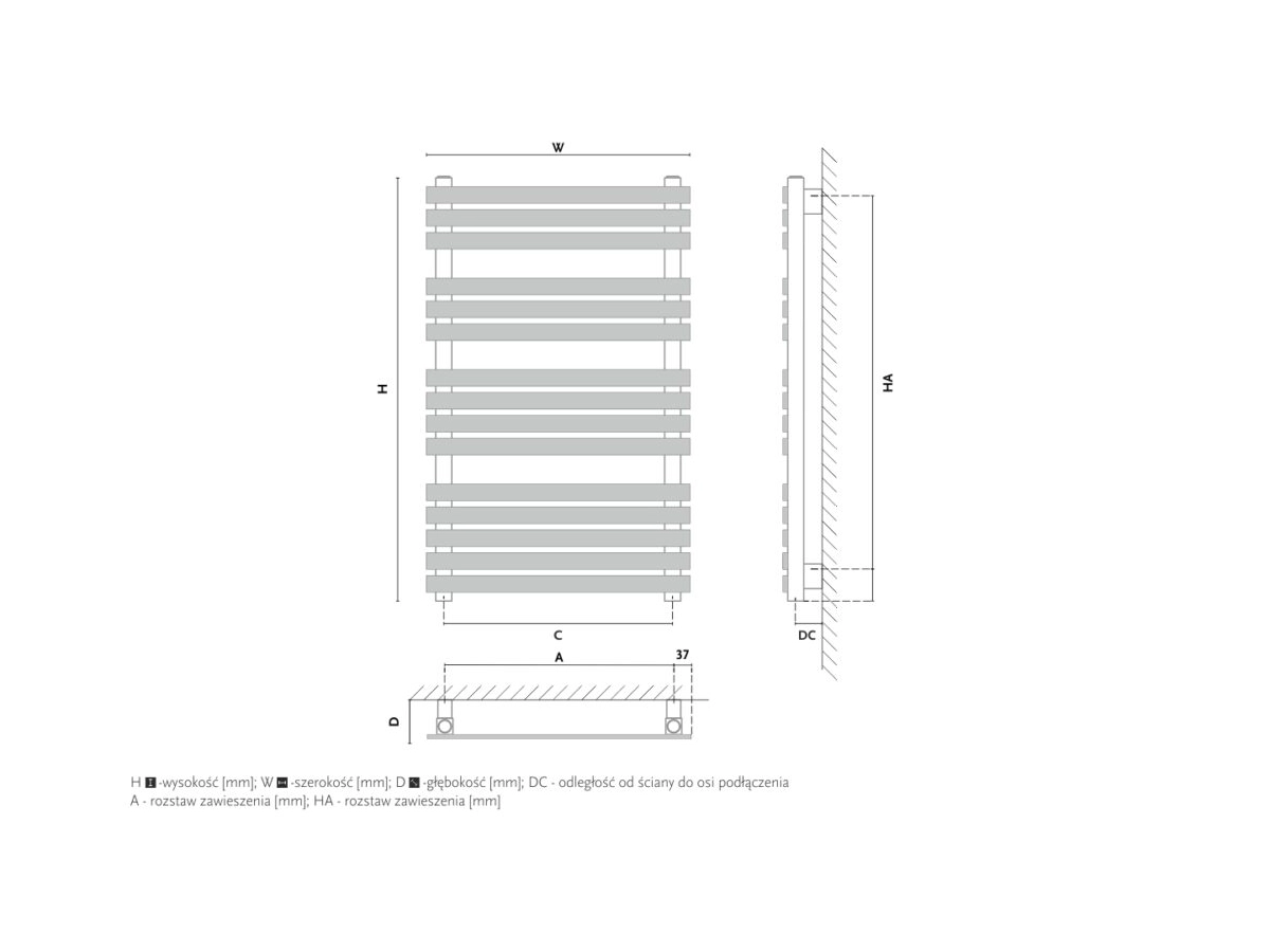 Radiator design GORGIEL CAREX ACA