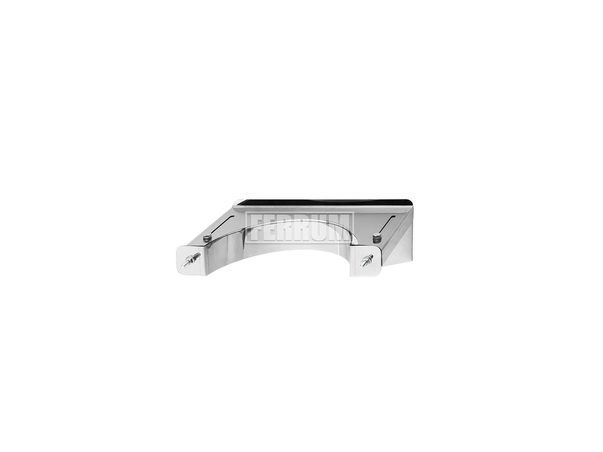 Colier inox telescop pentru fixare tevi N1 FERRUM (inox 430/1.0 mm) d.280 mm