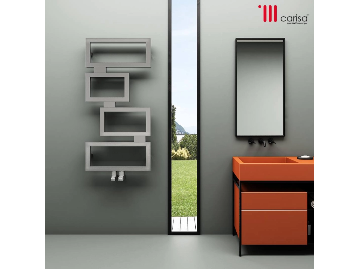 Radiator design din inox Carisa CLASH 920x450
