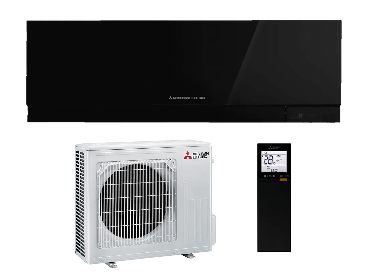 Conditioner Mitsubishi Electric Inverter MSZ-EF25 VE2-MUZ-EF25VG (negru lucios)