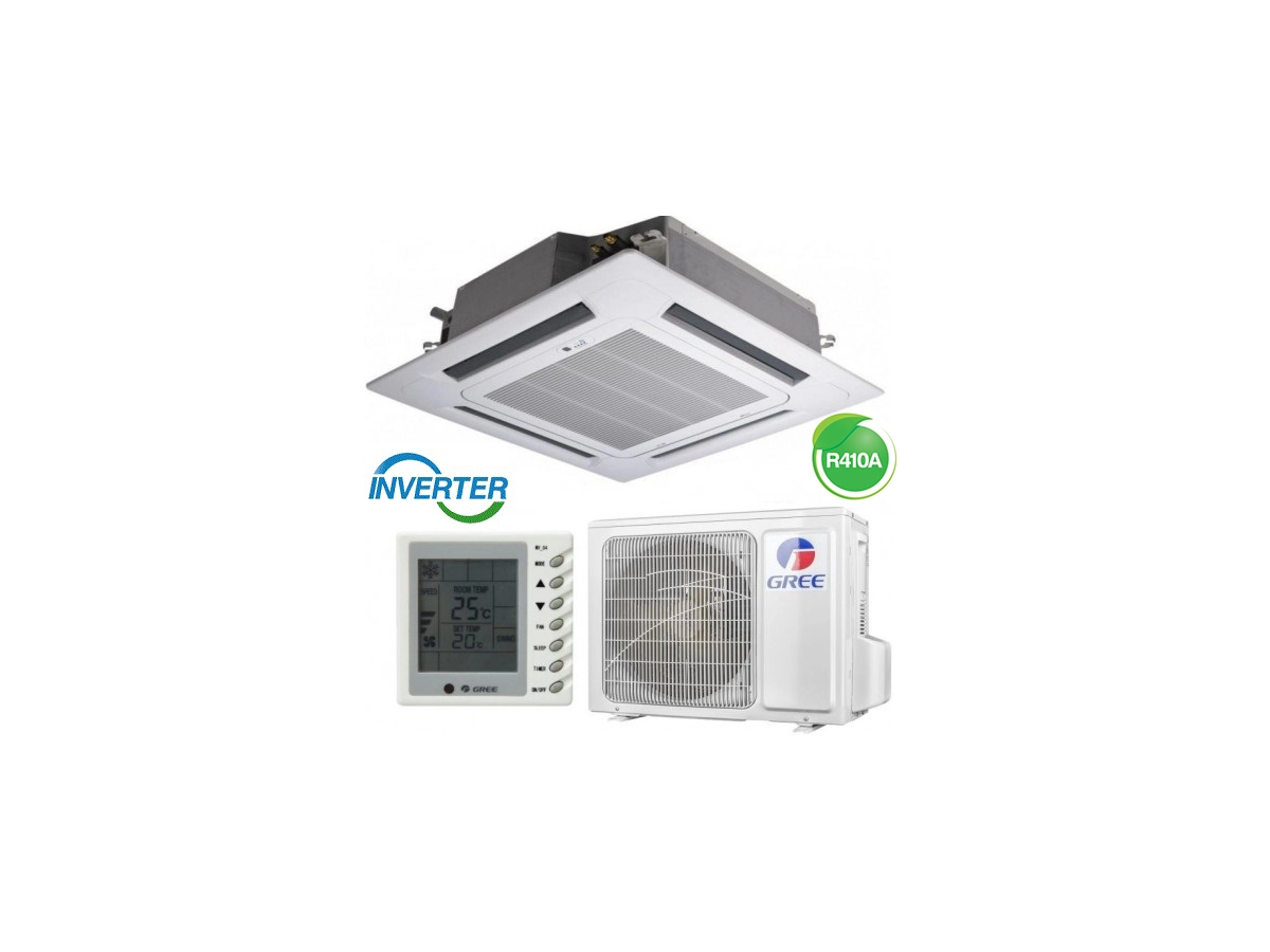 Кондиционер GREE тип КАССЕТА Inverter серия U-MATCH GKH18K3FI + GUHD18NK3FO