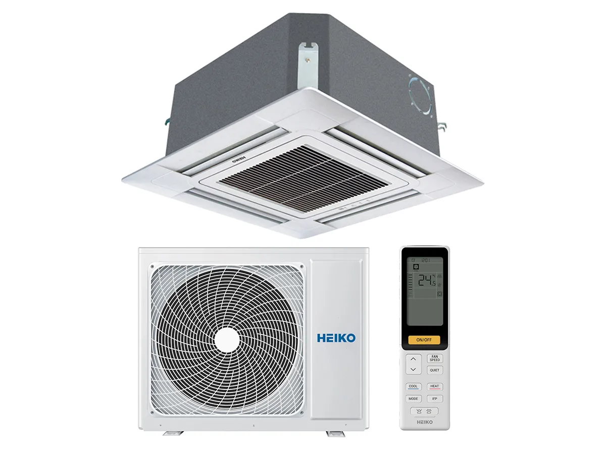 Aparat de aer conditionat caseta 4-way HEIKO JZ035-A1+CA035-A1