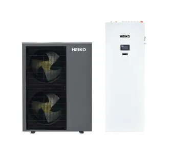 Pompă de căldură Heiko THERMAL Plus 15 kW monobloc cu modul hidraulic și boiler ACM