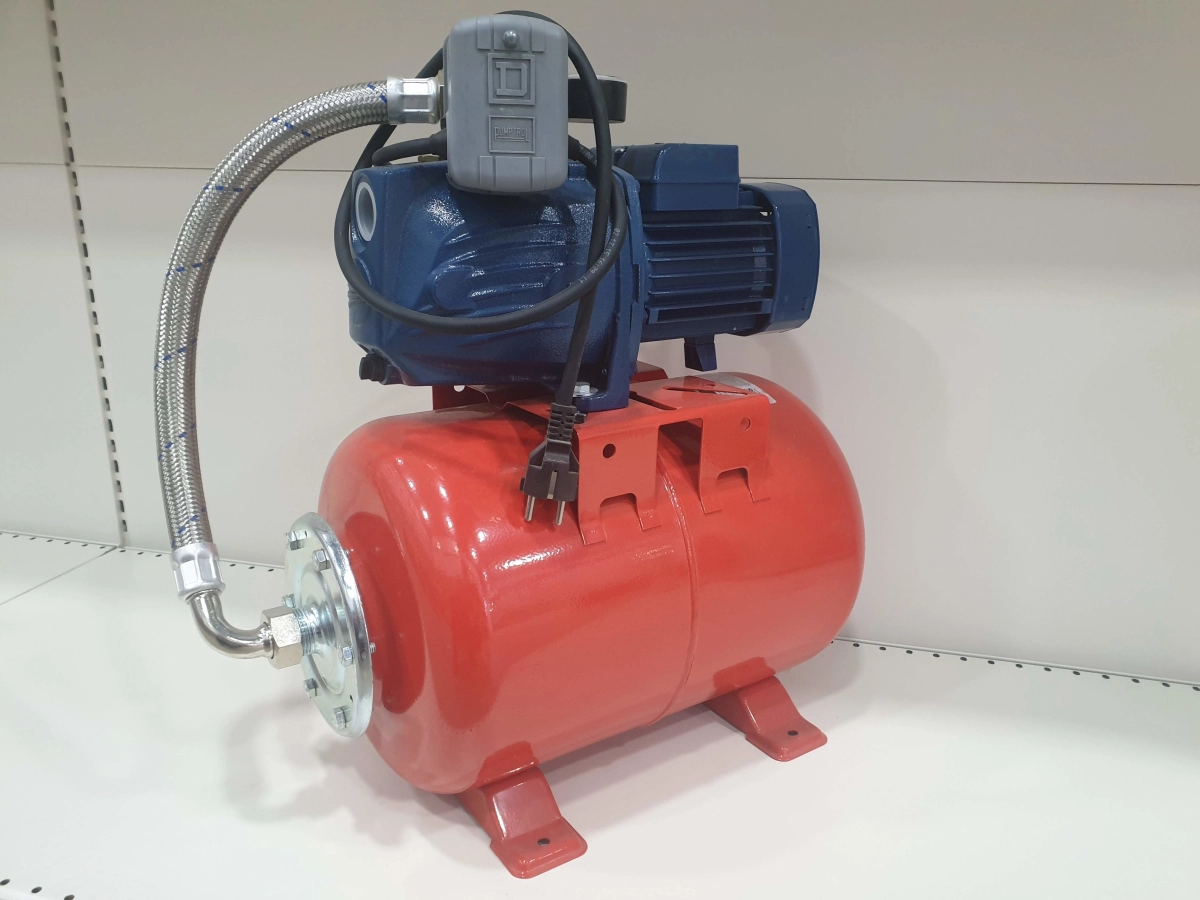 Гидрофор Pedrollo JSWm-1AX-24CL (до 9м, 0,6kW) с защитой