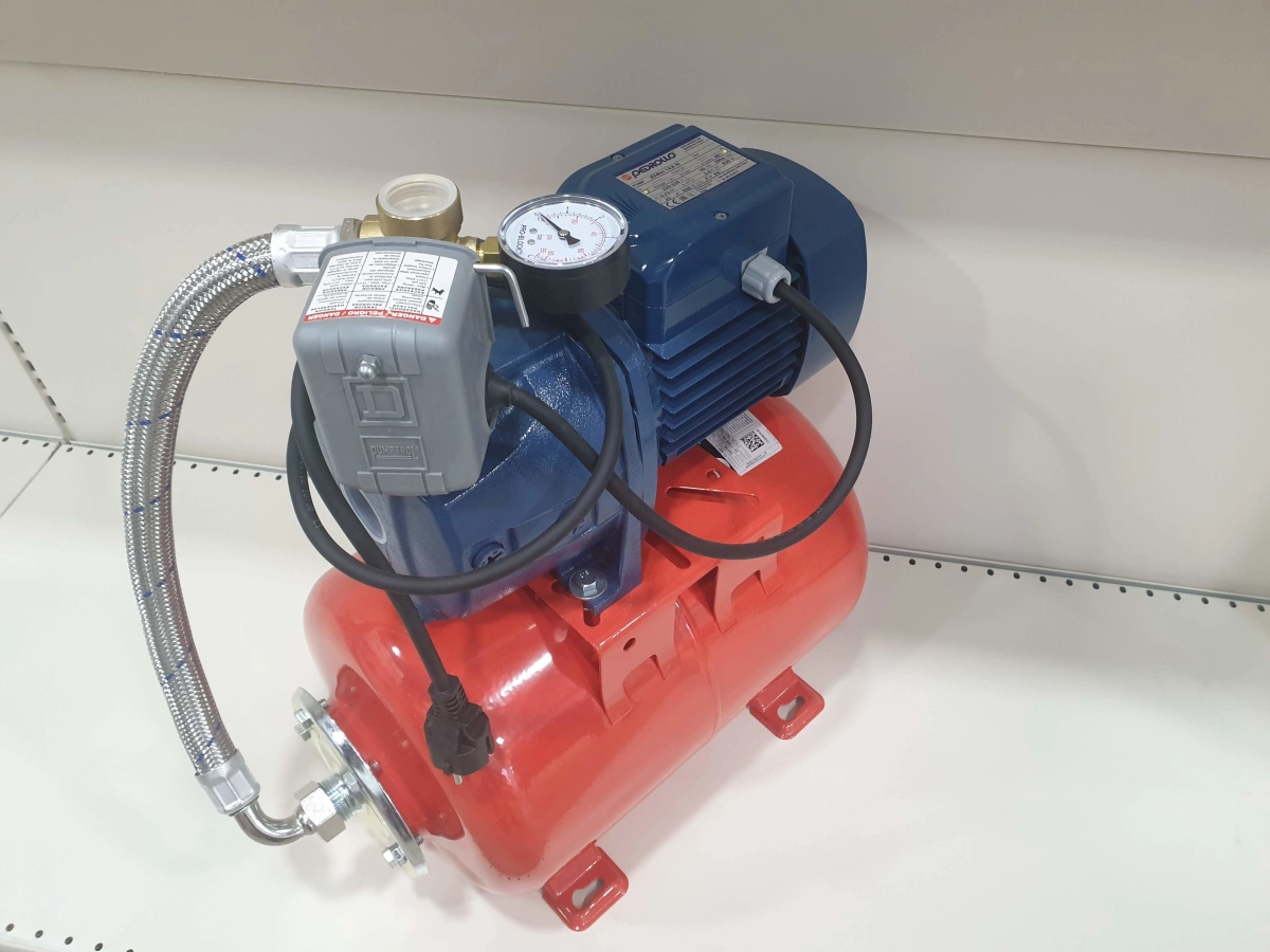 Hidrofor Pedrollo JDWm1AX-30-4-24CL (pina la 25m, 0,75kW) cu protectie