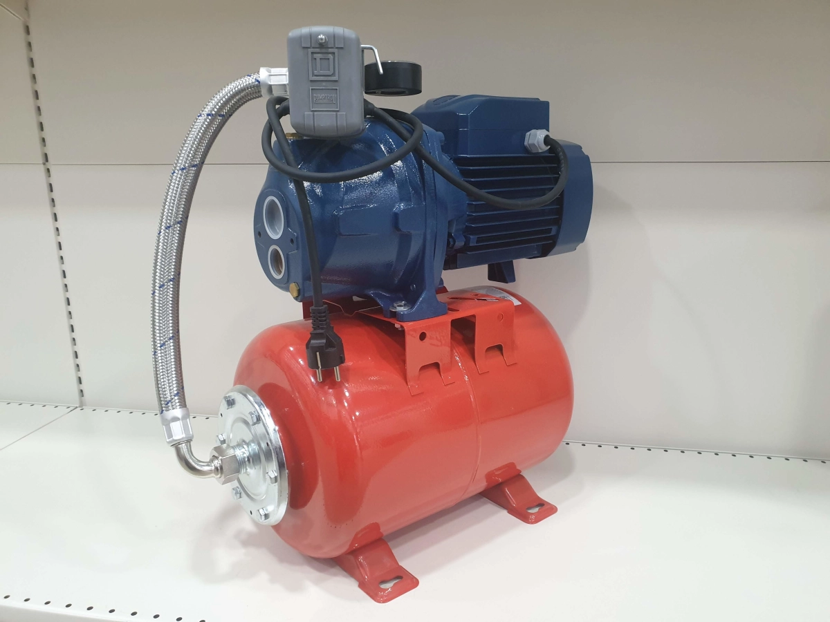 Гидрофор Pedrollo JDWm-2-30 24CL (до35м, 1,1kW) с защитой