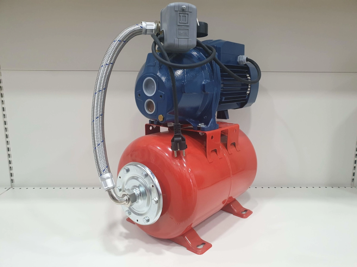 Гидрофор Pedrollo JDWm-2-30 24CL (до35м, 1,1kW) с защитой