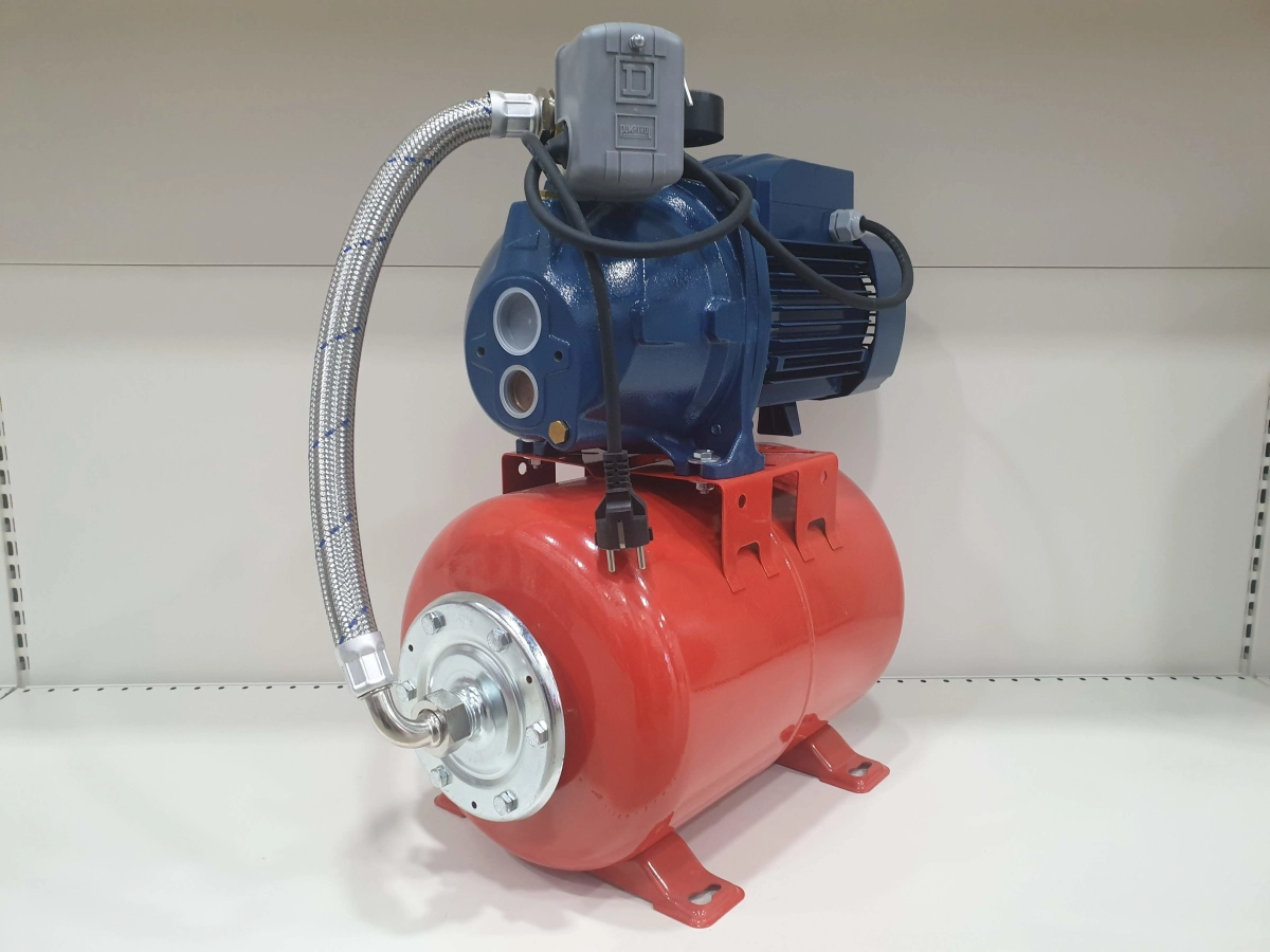 Гидрофор Pedrollo JDWm-2-30 24CL (до35м, 1,1kW) с защитой