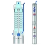 Pompa submersibila Pedrollo 4SR2m/9 F-PD pina la 70 m, 0.55 kW