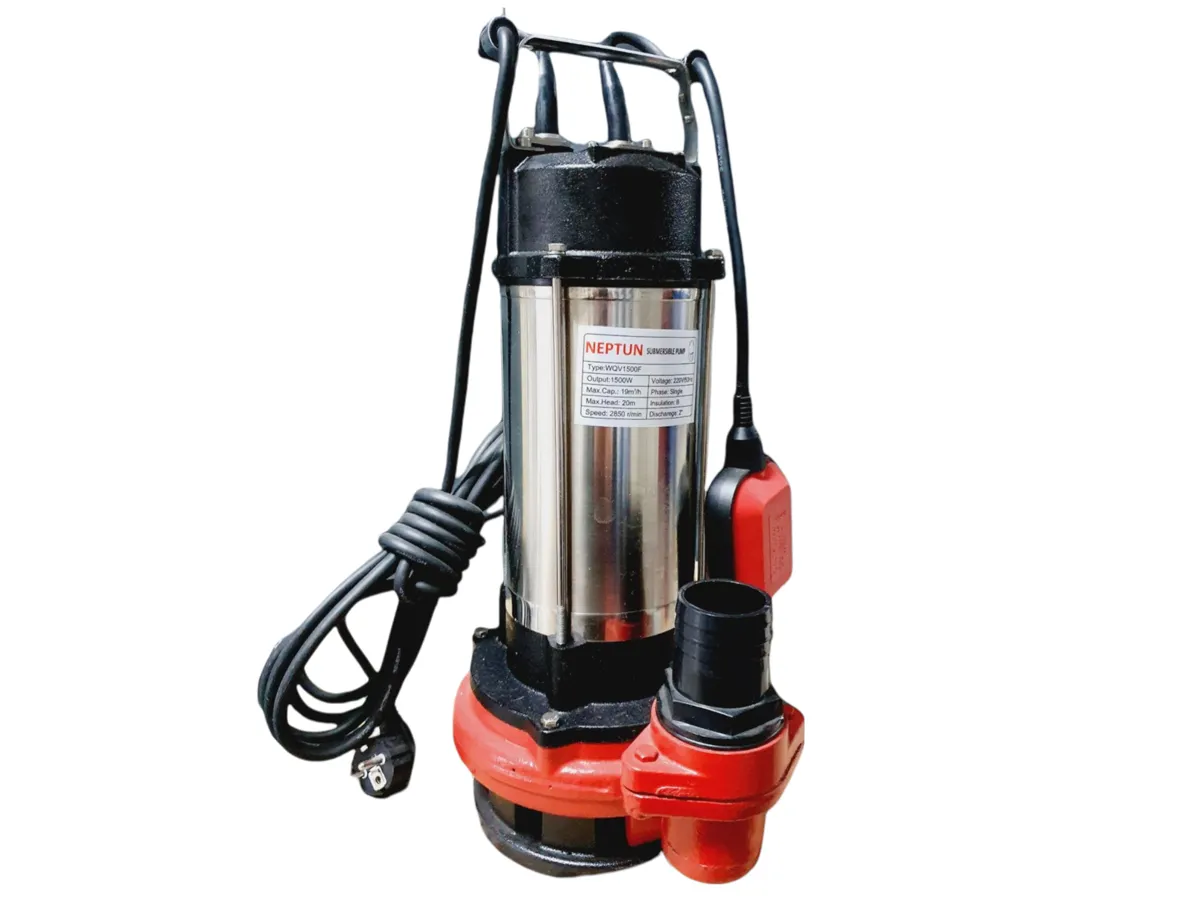 Pompa de drenaj Neptun WQV1500F cu plutitor