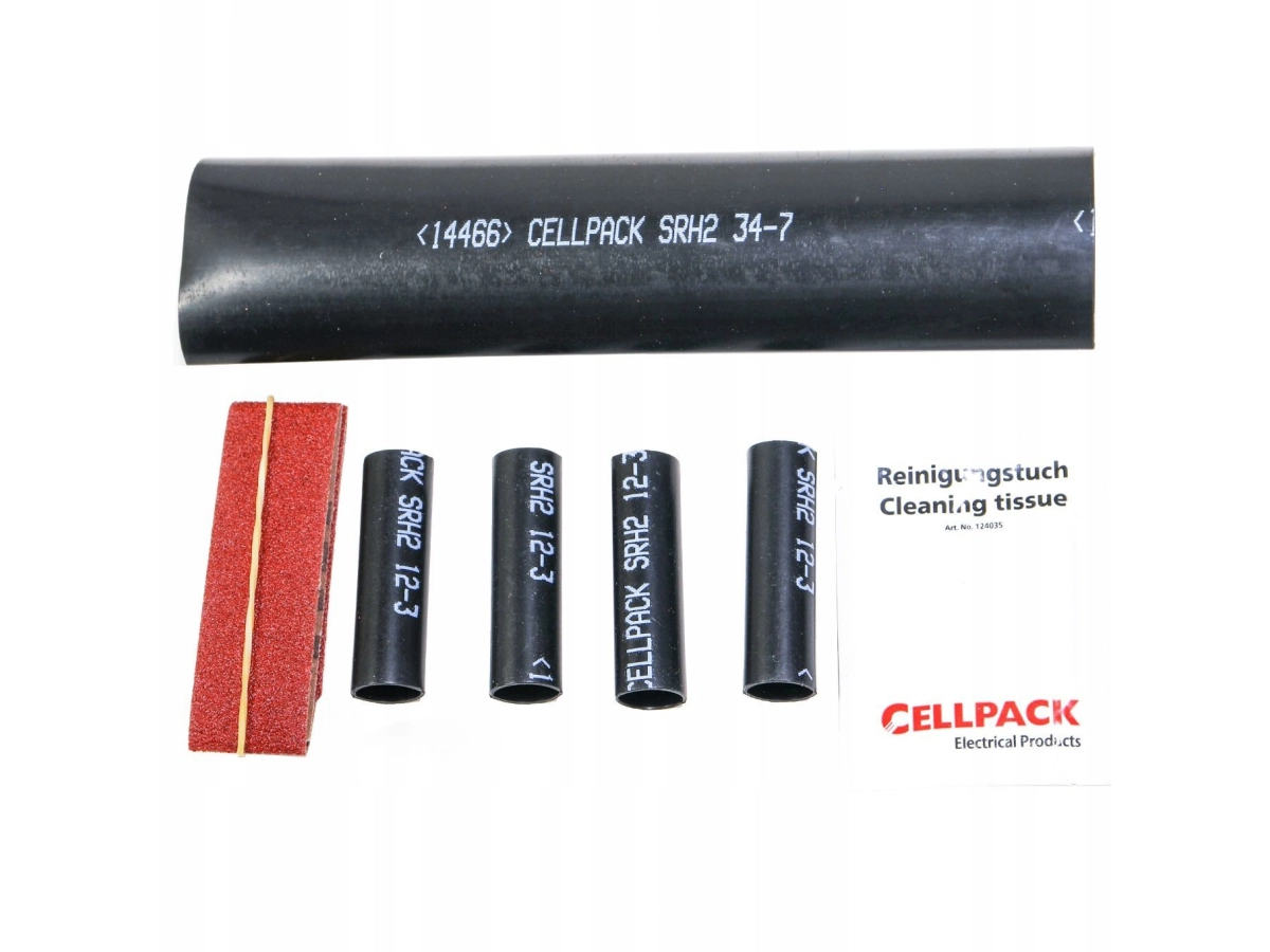 Mufa termocontractabilă GPS1 (4 fire) Pedrollo