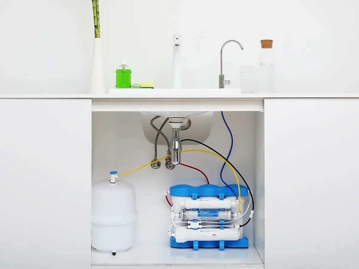 Set filtru cu osmoza inversa 6-50 ECOSOFT P'URE AQUACALCIUM cu mineralizator