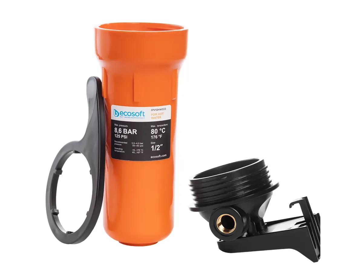Filtru de curatare mecanica ECOSOFT pentru apa calda FPV12 1/2"