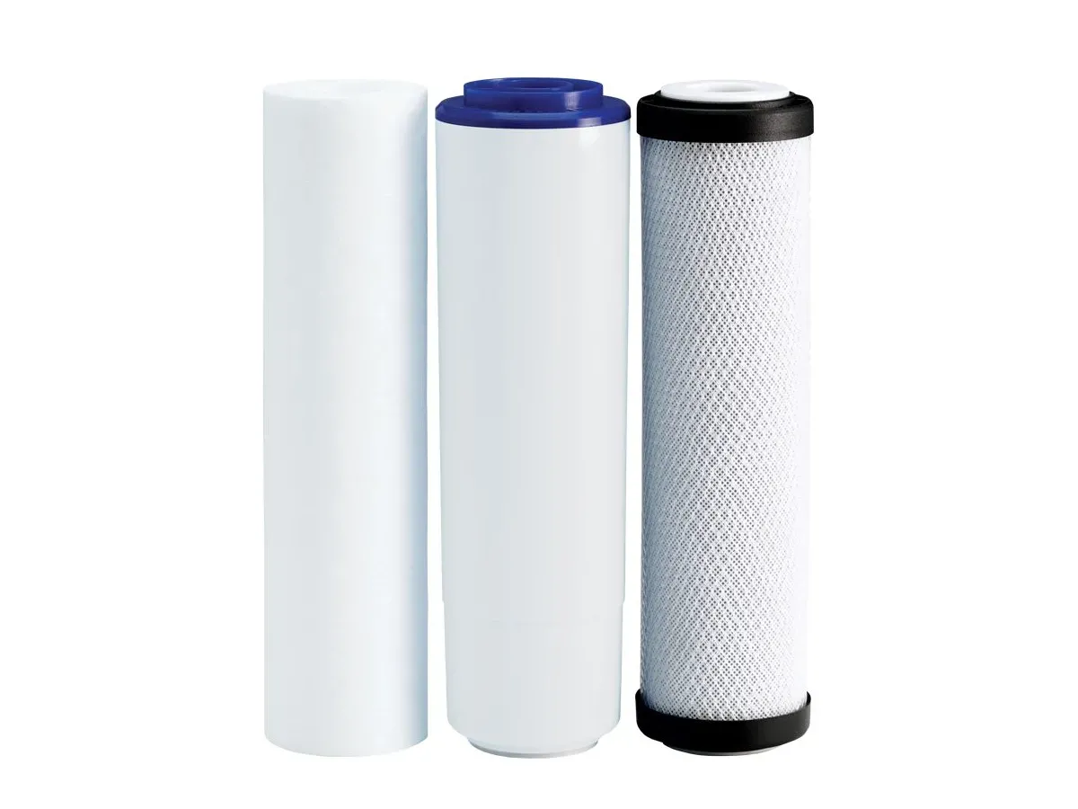 Set de cartușe pentru sistem triplu de purificare a apei