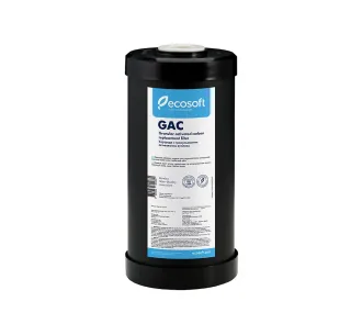 Cartuș pentru îndepărtarea clorului GAC ECOSOFT 4,5"x10"