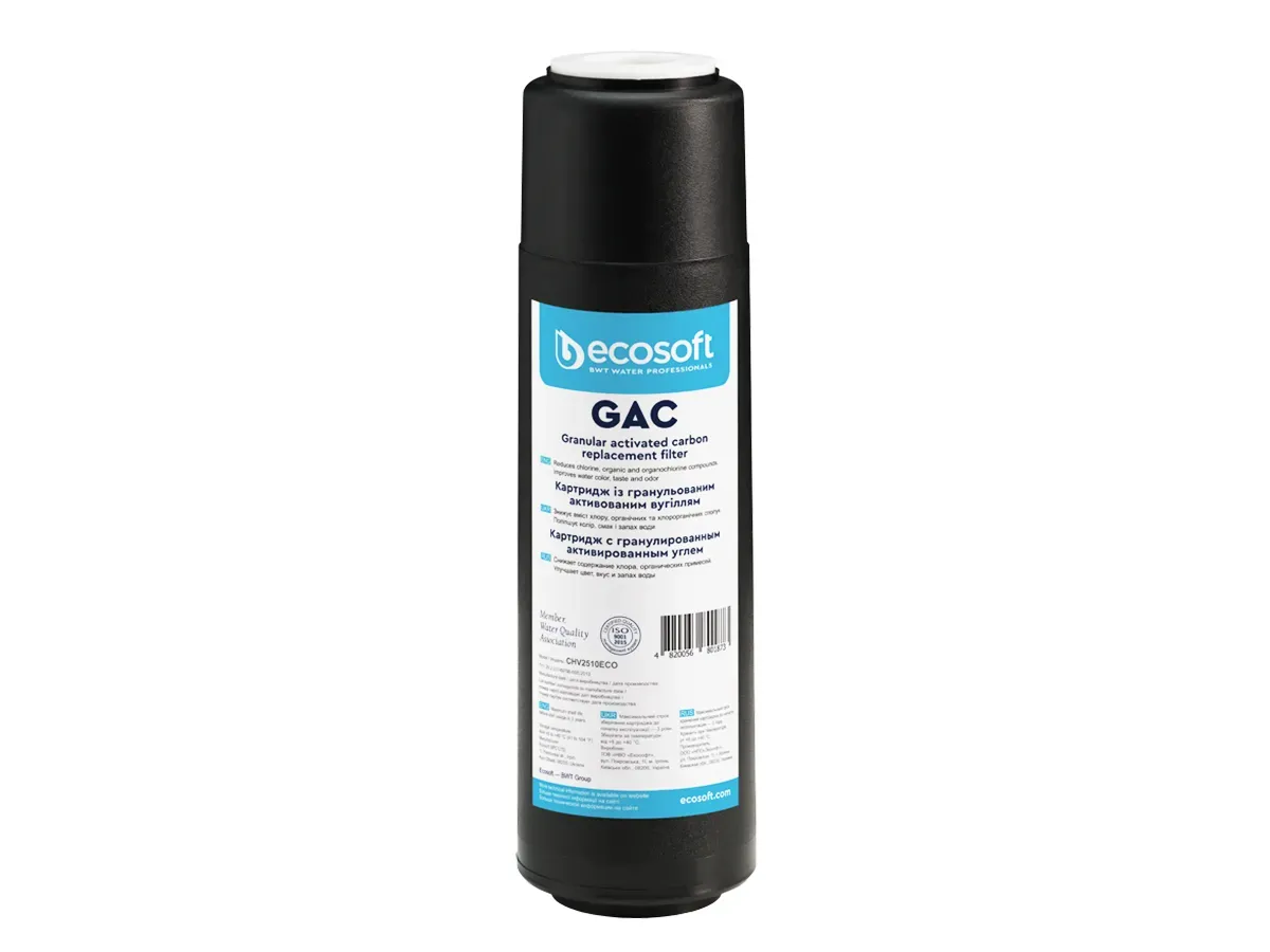 Cartuș de îndepărtare a clorului ECOSOFT 2,5"x10"