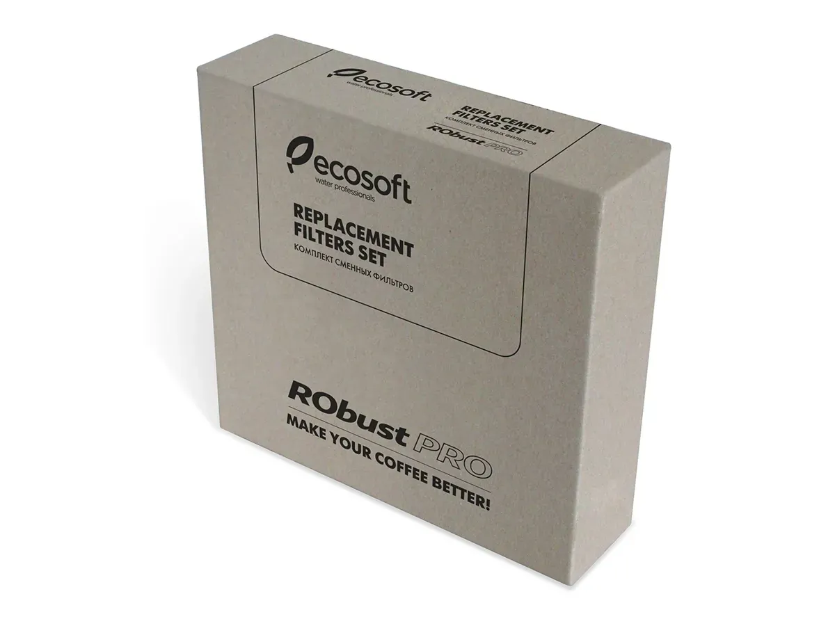 Комплект картриджей 1-2-3-4 ECOSOFT для фильтра ROBUST PRO