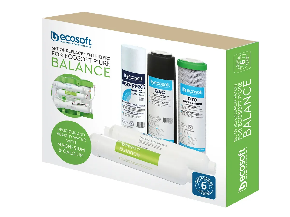Комплект картриджей ECOSOFT P’URE BALANCE (1,2,3,5,6)