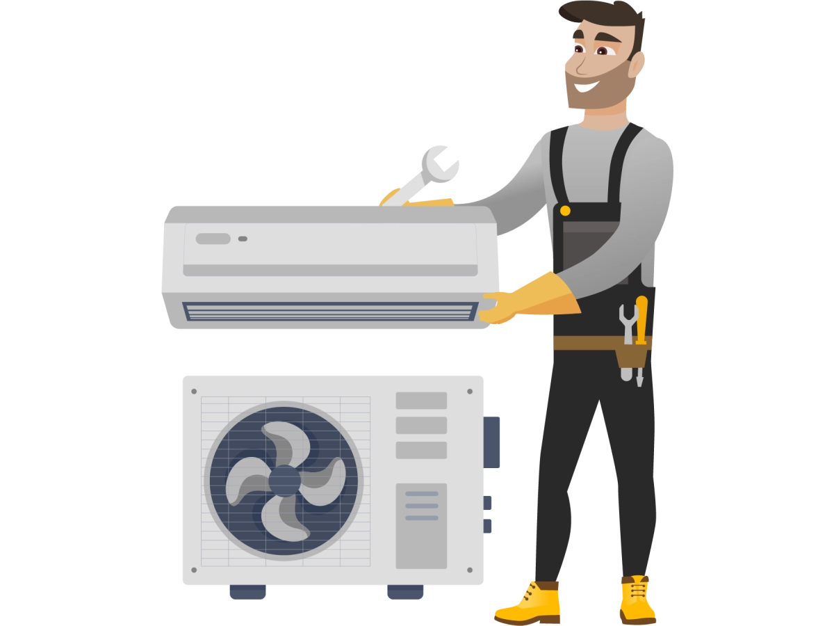 Preinstalarea (instalarea traseului, prima etapa) pentru aparatele de aer conditionat 18000-24000 BTU