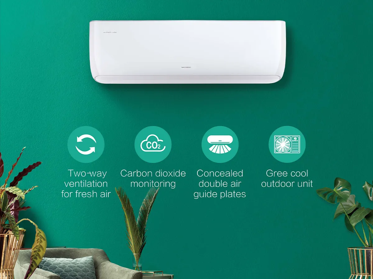 Conditioner GREE FREEAIR Inverter R32 GWH12AOCXD-K6DNA1B/I 12000 BTU