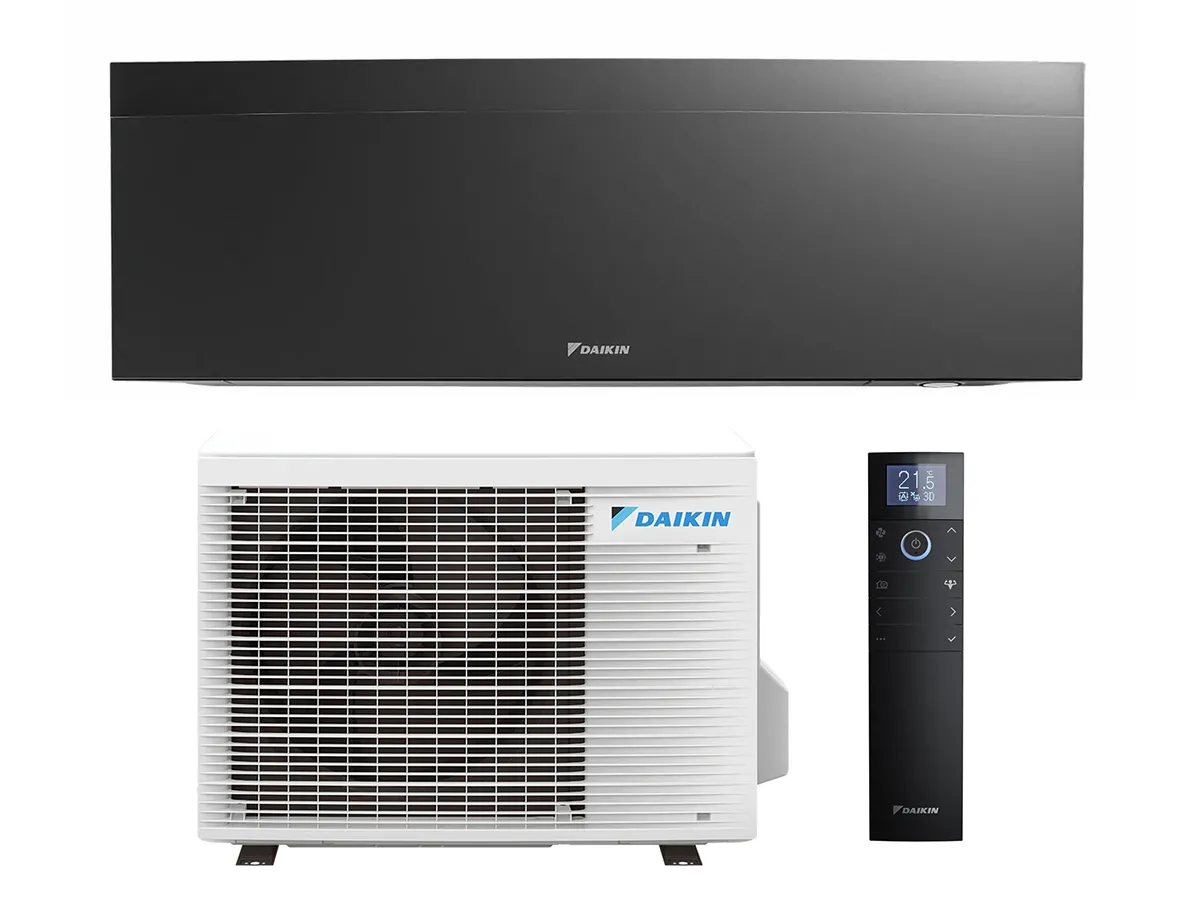 Кондиционер DAIKIN Inverter R32 Nepura EMURA RXTJ30A-FTXTJ30AB Black (Обогрев при - 30°C)