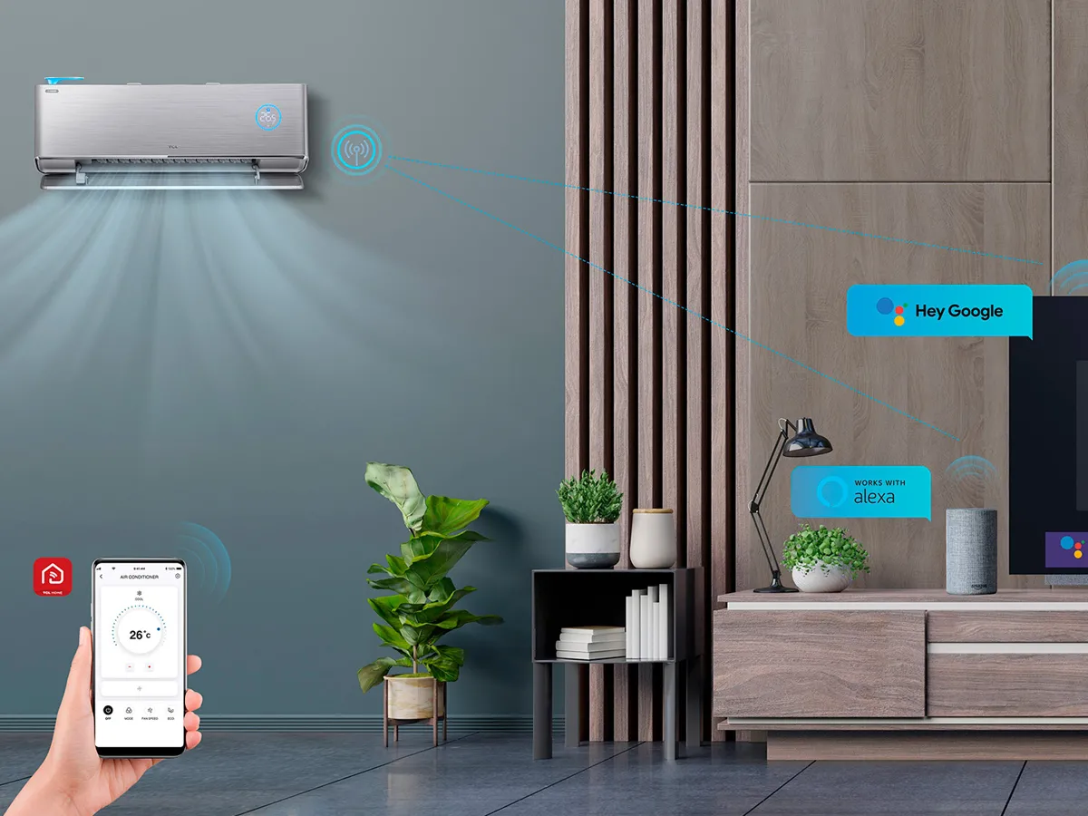 Conditioner TCL FRESHIN Inverter R32 TAC-09 CHSD / FAI 9000 BTU 
