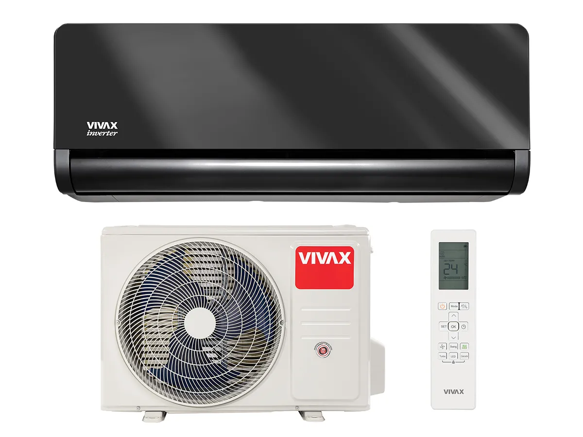 Conditioner Vivax Inverter R32 H-Design 12000 BTU Negru