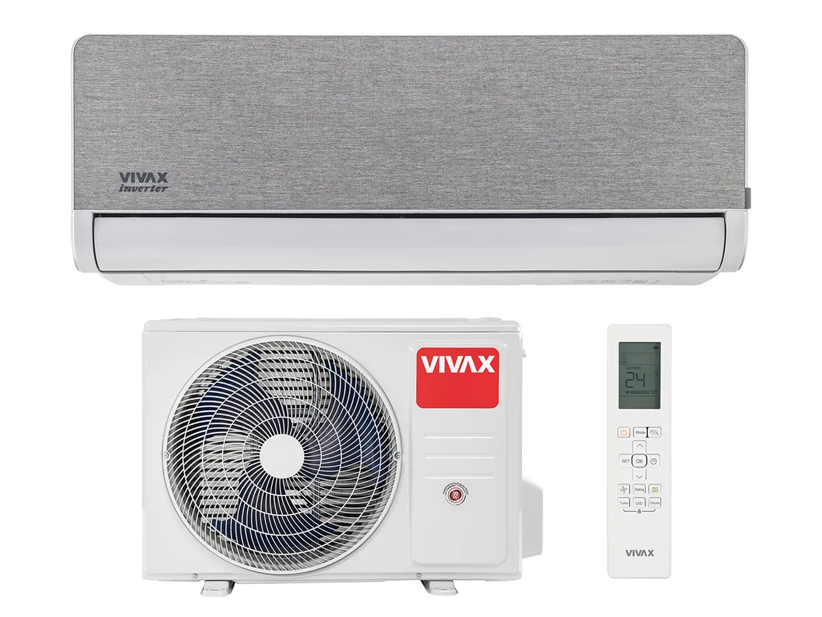 Conditioner Vivax Inverter R32 H-Design 12000 BTU Silver