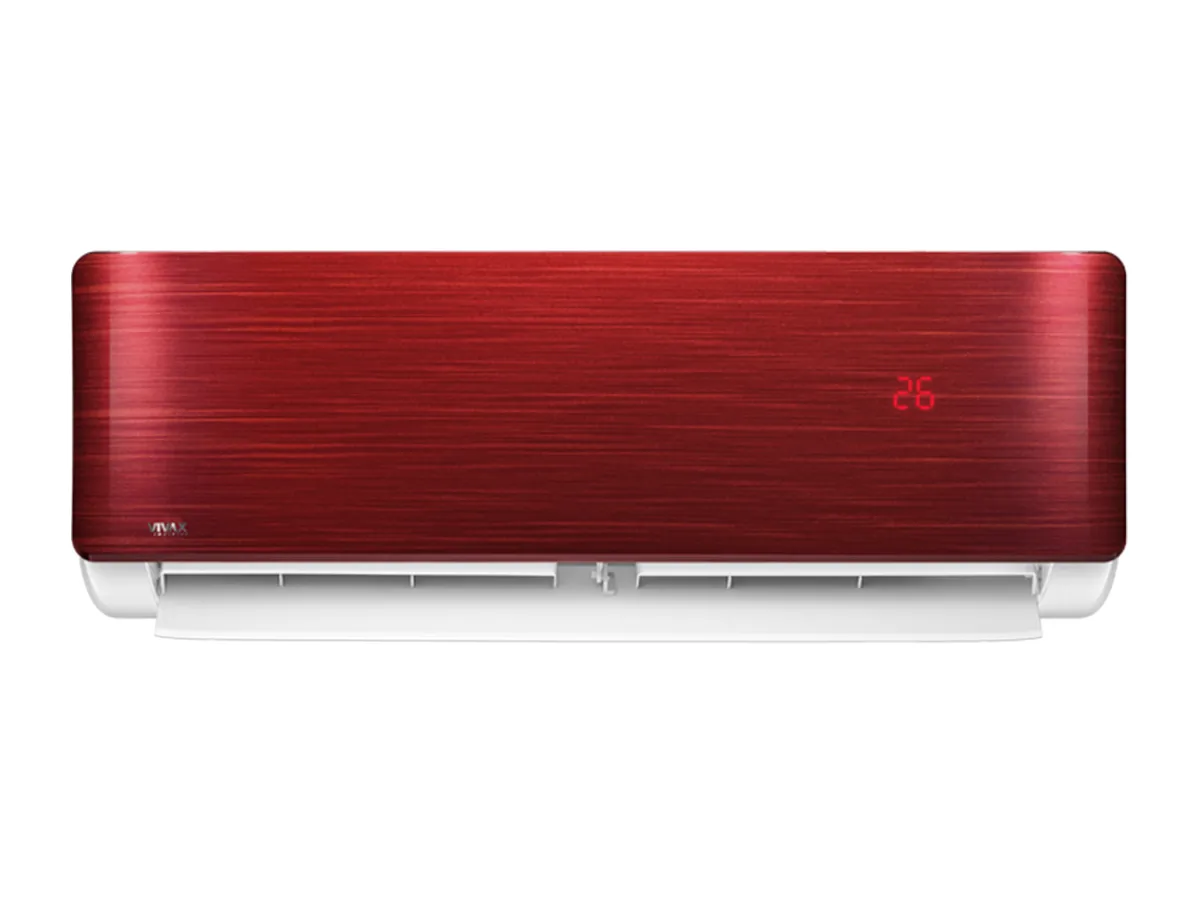 Conditioner Vivax Inverter R32 R-Design 12000 BTU Red