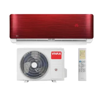 Conditioner Vivax Inverter R32 R-Design 12000 BTU Red