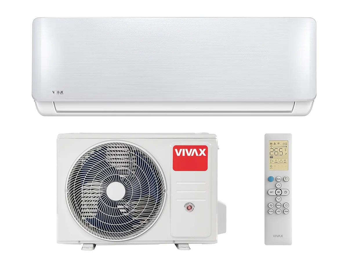 Conditioner Vivax Inverter R32 R-Design 12000 BTU Silver