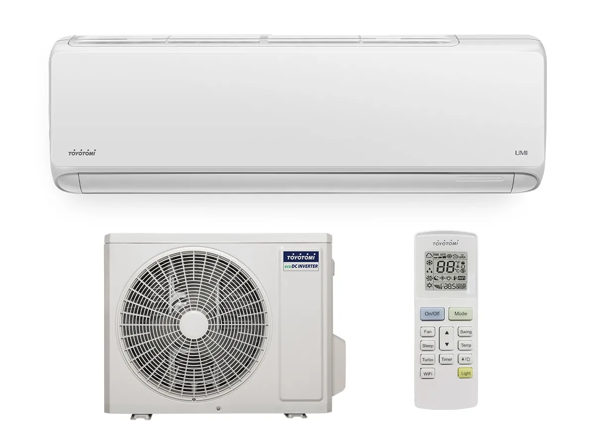 Conditioner Toyotomi UMI ALL DC Inverter R32 UTN/UTG-012CH 12000 BTU