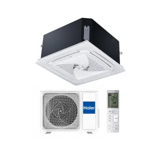 Кондиционер инверторный кассетный 4-поточный HAIER AB25S2SC2FA/1U25S2SM1FA 