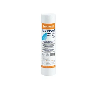 Cartuș gradient pentru purificarea mecanică a apei ECOSOFT 2.5''X20'', 20-5 MKM